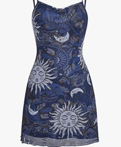 Sun Beach Skirt, Women's Holiday Wear, 90s Style